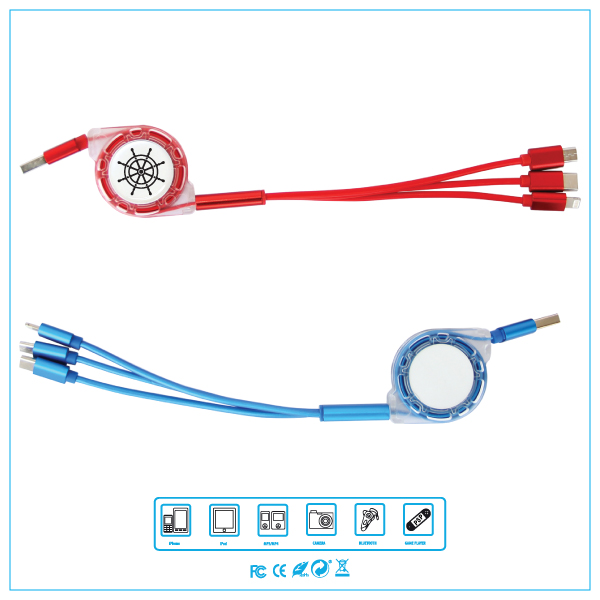 FLEXIBLE 3 IN 1 USB CHARGING CABLE 4