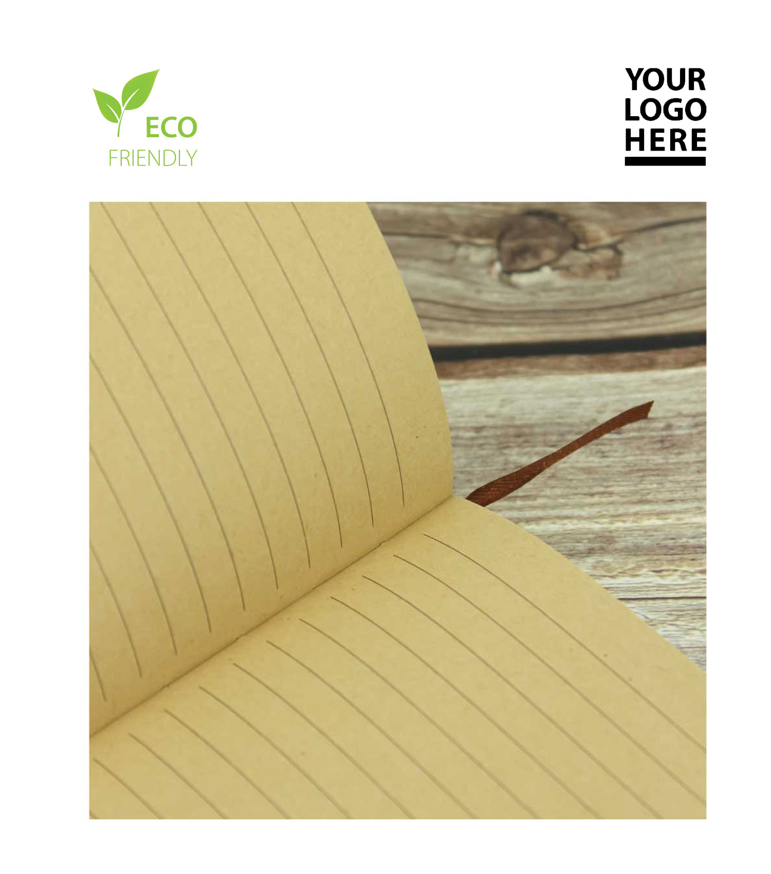 A5 Coffee Material Notebooks | 96 sheets & Page Marker  4