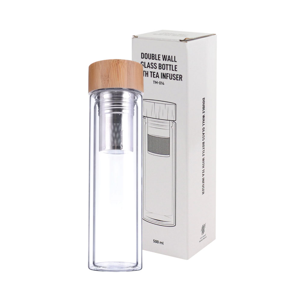 Glass and Bamboo Flask – Ramadan Gifts 6