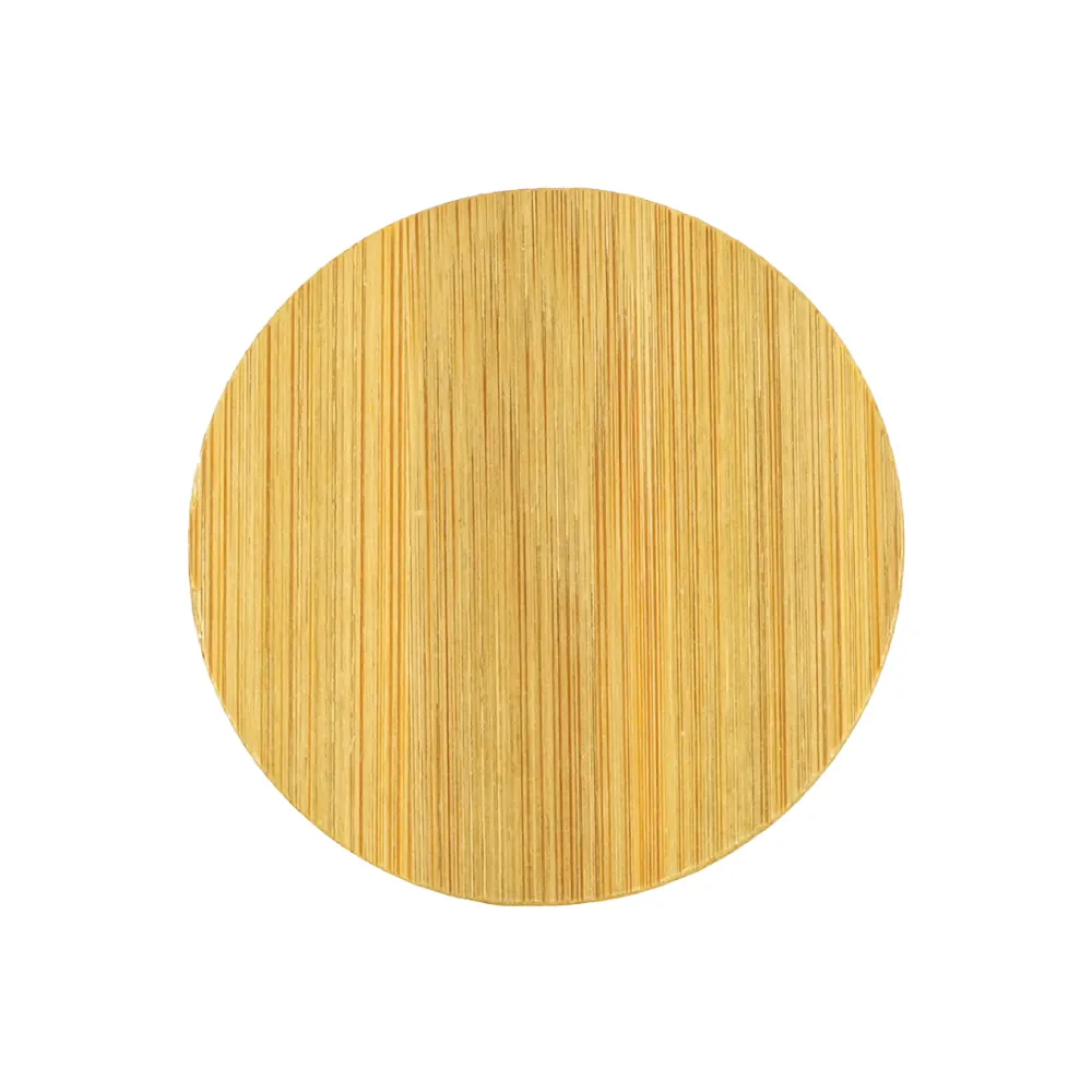 Bamboo Pocket Mirrors in Round-shaped, Lightweight & Portable 2