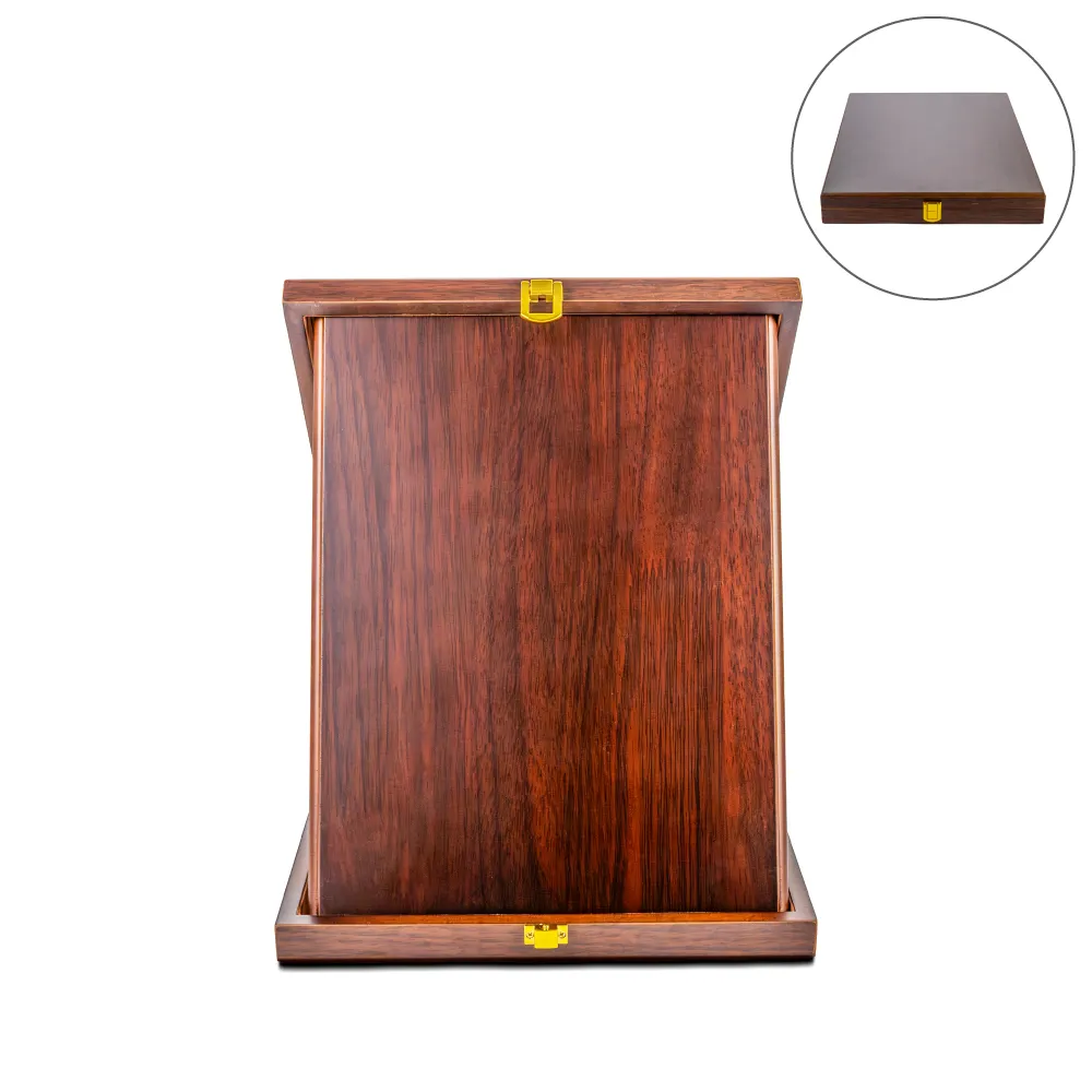 Portrait Wooden Plaques with Stand and Presentation Box 3