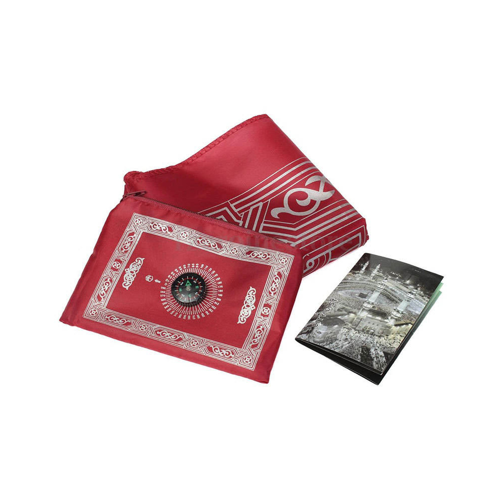 Portable Travel Prayer Mat with Compass 15