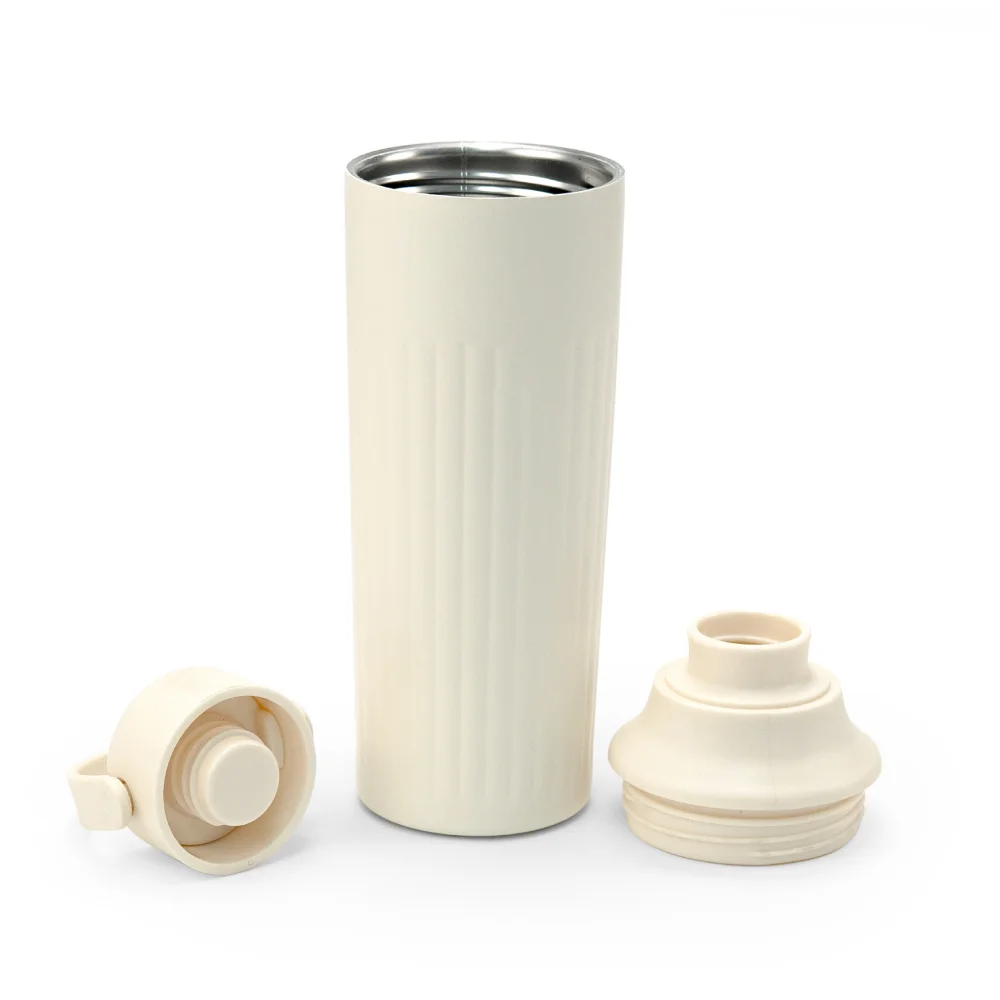 Dual Opening SS Bottles, Double-Wall Insulated Body, Powder Coated, 500ml 7