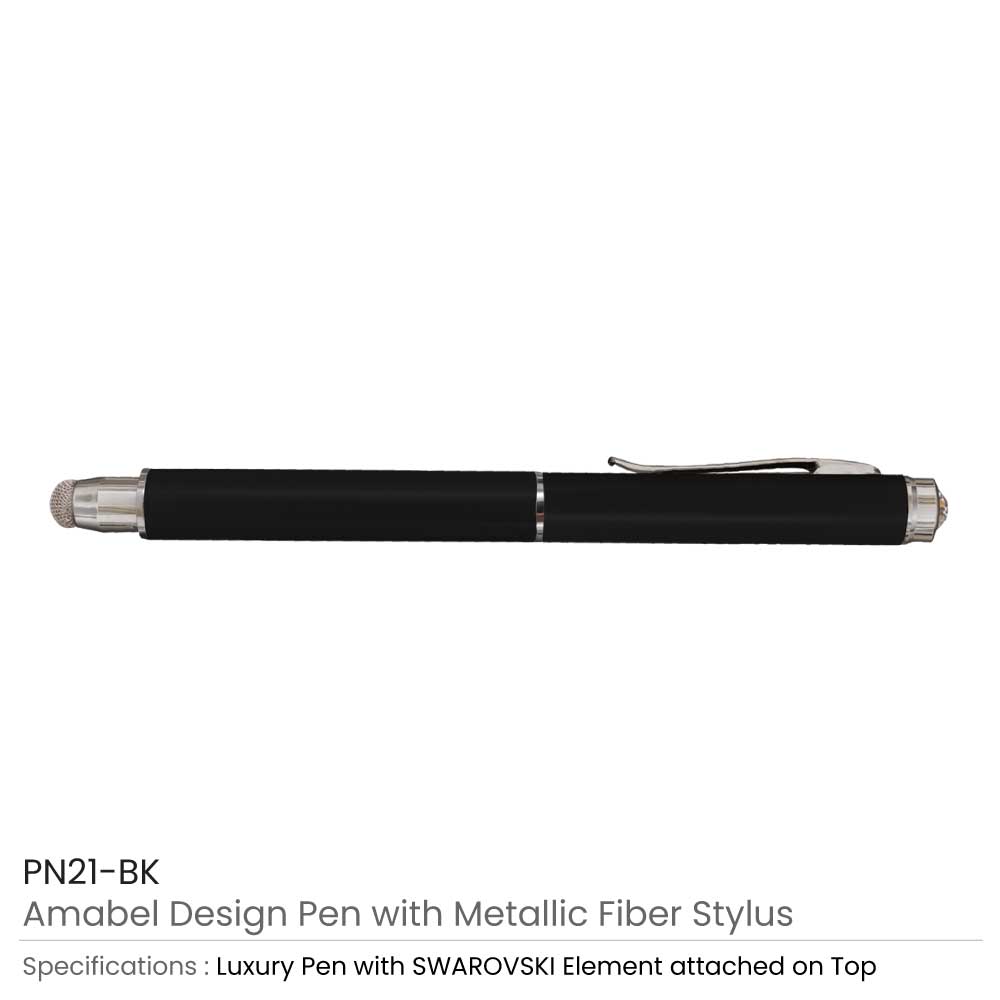 Amabel Design Metal Pen with Stylus 2
