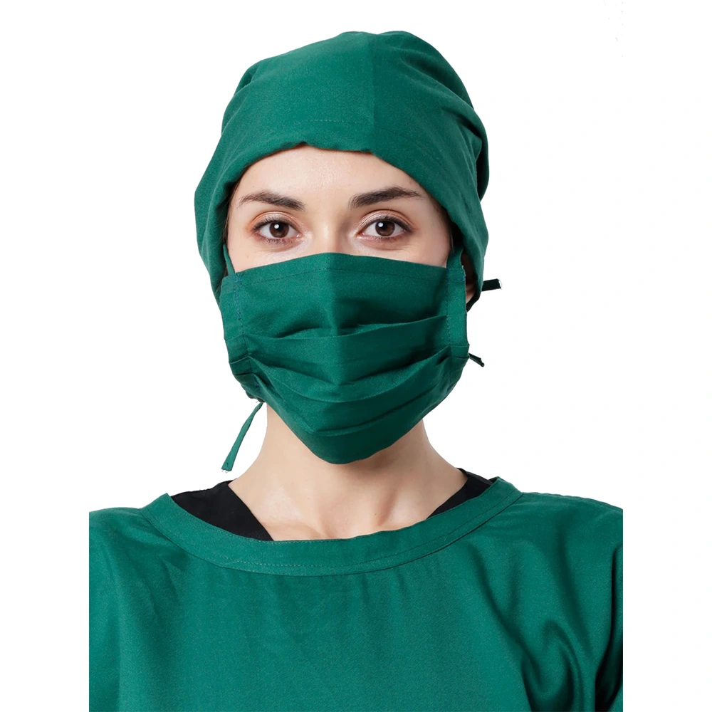 Unisex Surgical Gown / OT Gown for Doctors - Green 5