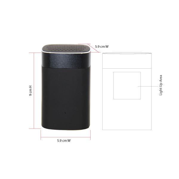 LIGHT UP LOGO BLUETOOTH SPEAKER 5