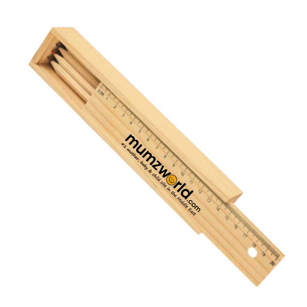 Colored Pencils Set with Wooden Box 3