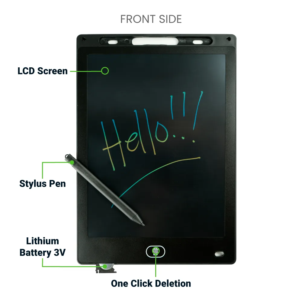 10-Inch LCD Writing Tablet with Stylus Pen & Colorful Writing 6