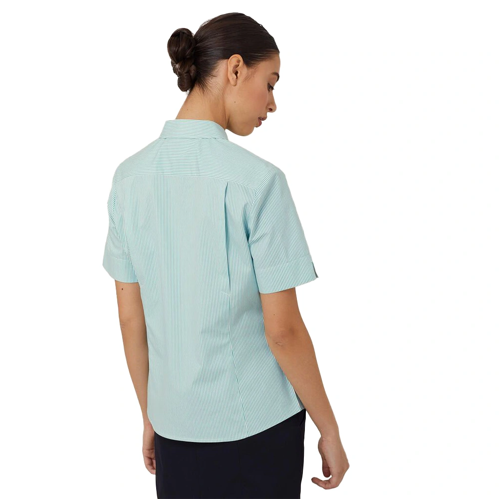Women's Short Sleeve Shirt - Mint White 3