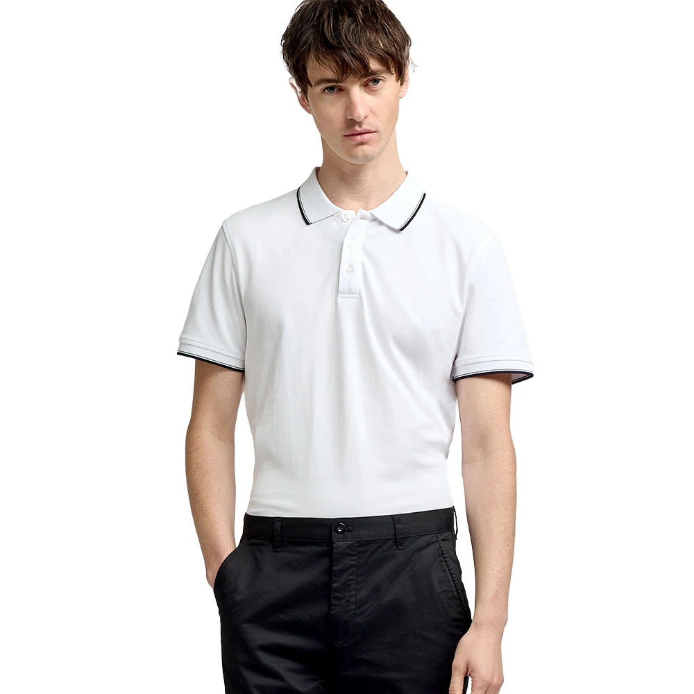 Men’s Polo T-Shirt White 5