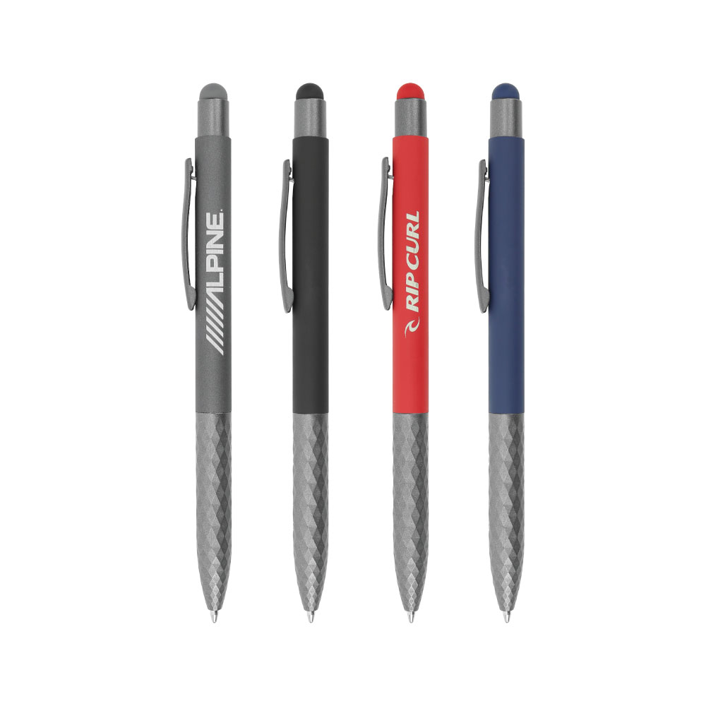 Stylus Metal Pens with Textured Grip 7