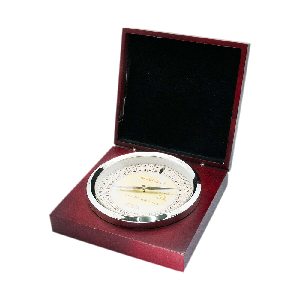 Folding Wooden Kaaba Direction Finder 1