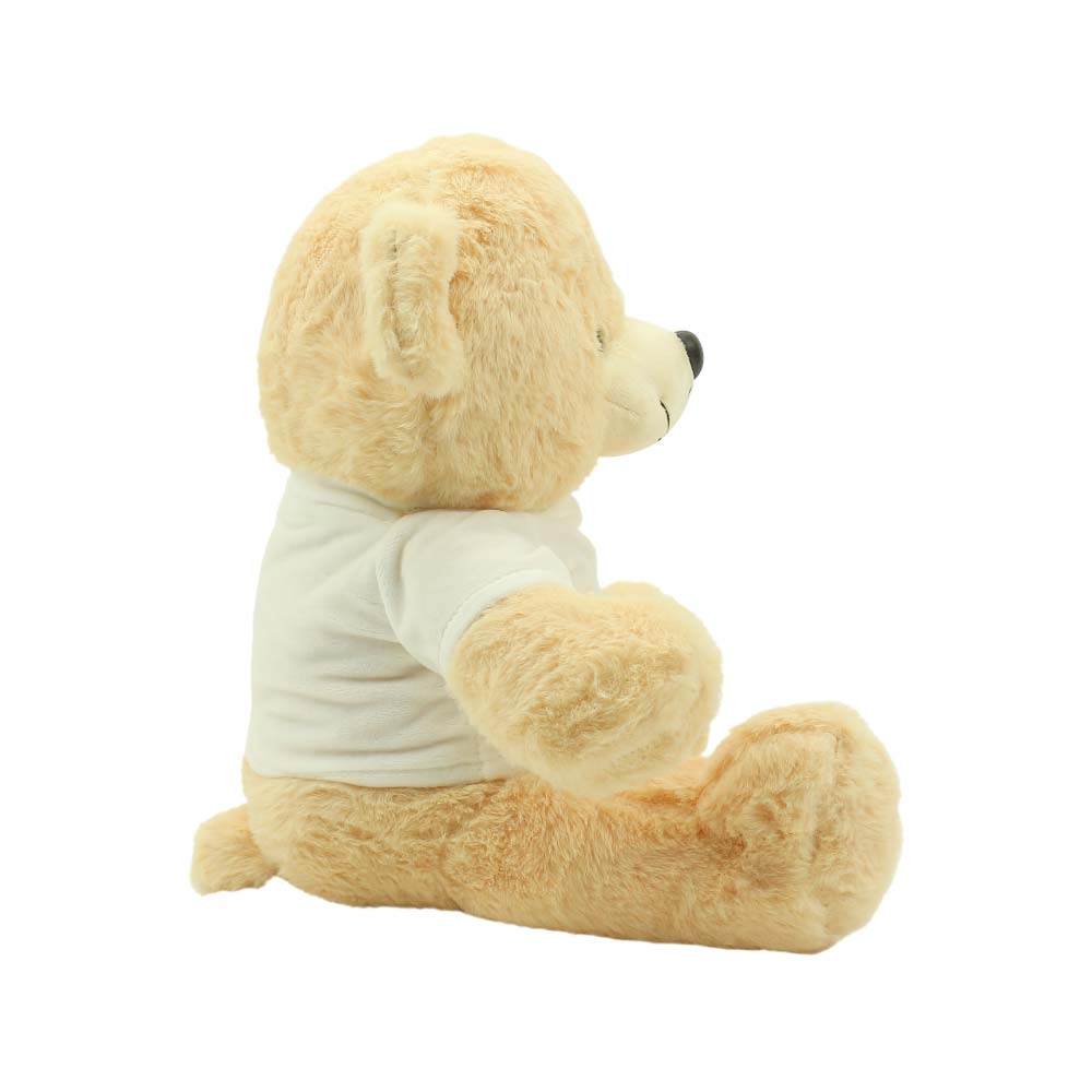 Promotional Teddy Bear Toys with Printable White Tshirt 8