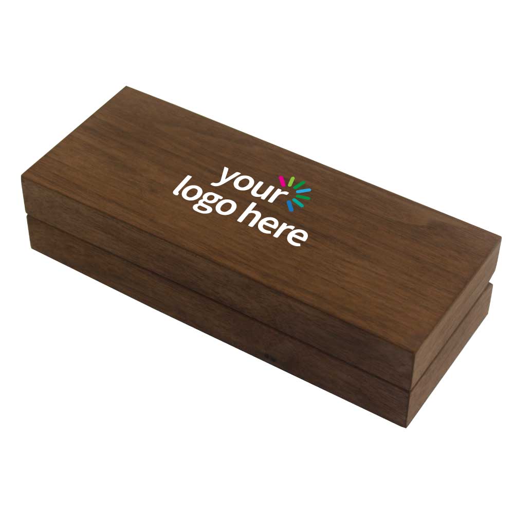  Matte Finish Veneer Wood Material Pen Box 3