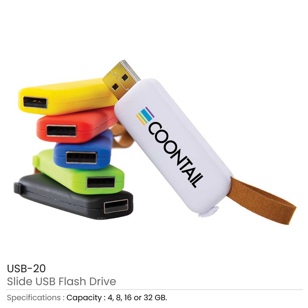 Slide USB Flash Drives 3