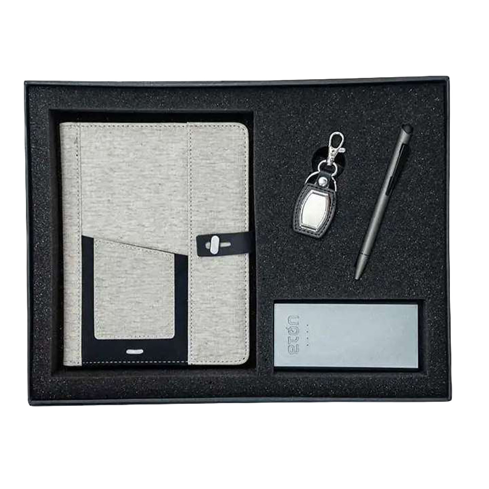 BeVogue Cross Set With A5 organizer, Eton power bank, Metal pen & Keychain 2