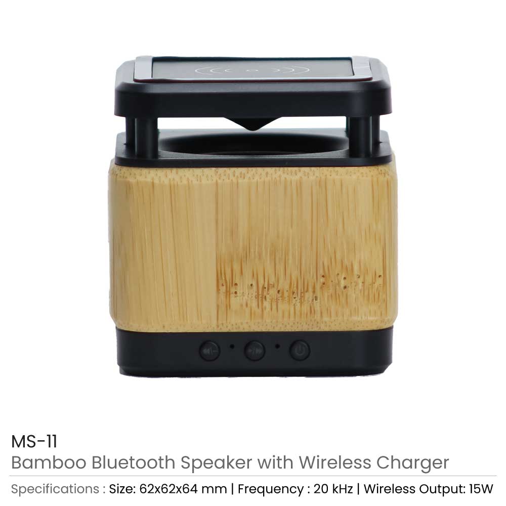 Bluetooth Speaker 5.1 with 15W Fast Wireless Charger  2