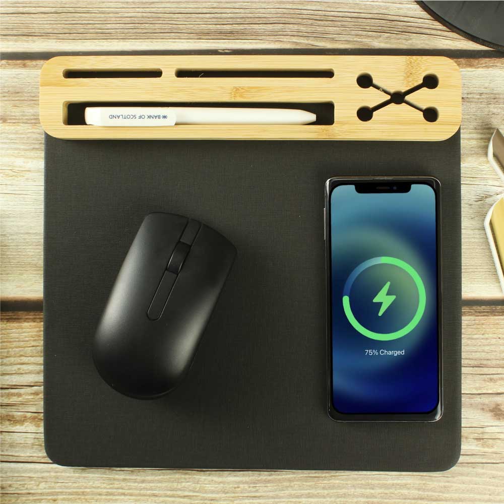 Multi-Function Mousepads with 10W Wireless Charger 4