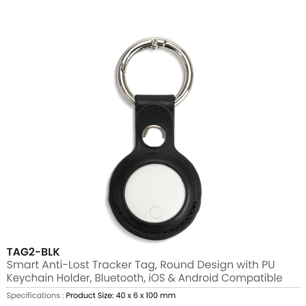 Smart Anti-Loss Tracker with PU Keychain – Track It Anywhere 3