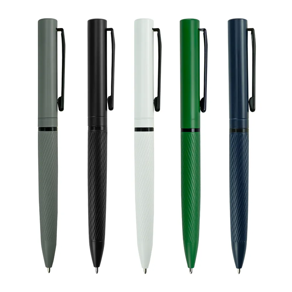 Metal Pens Twist Action Matte Finish & Black Clip, Stylish & Comfortable Grip thumbnail 1