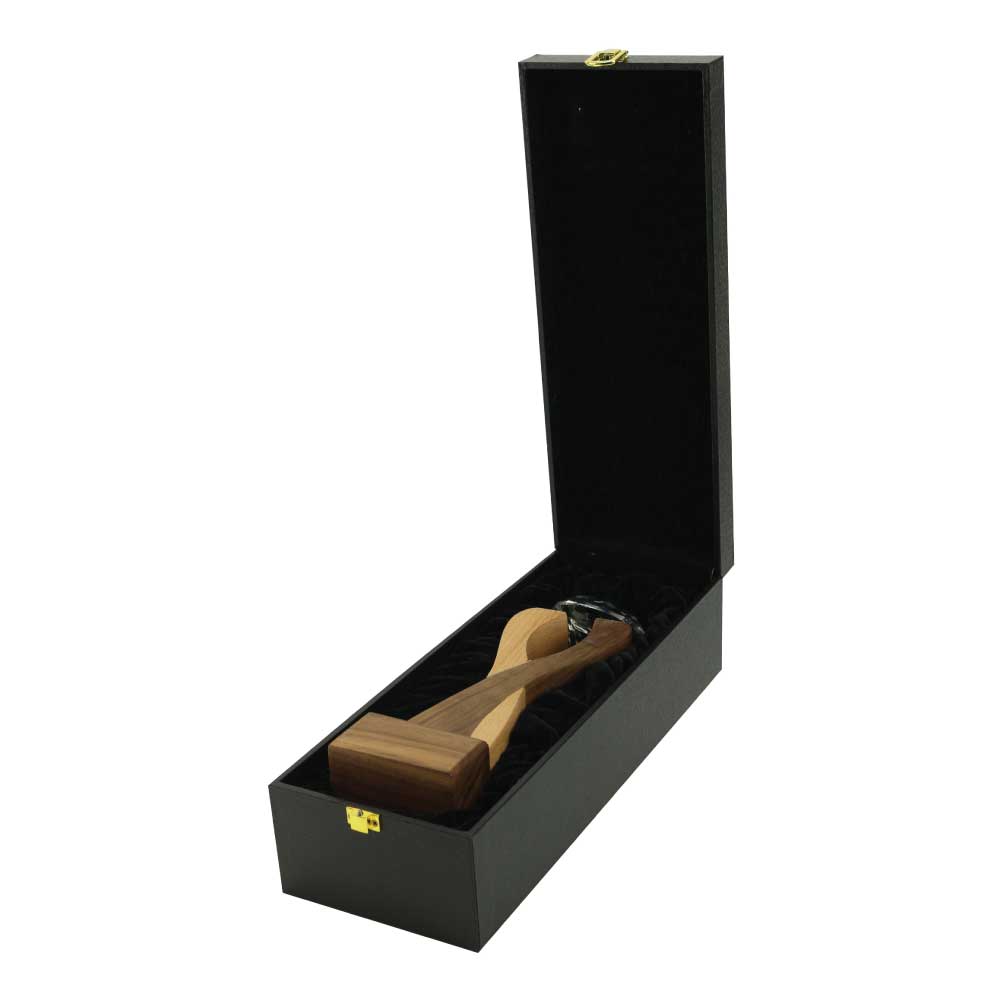 Wooden Trophy with Diamond shape Crystal on Top 6