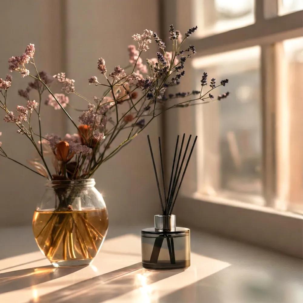 Aroma Reed Diffuser with Kashmir Wood Scent 100ml & 6 Pcs Sticks 4