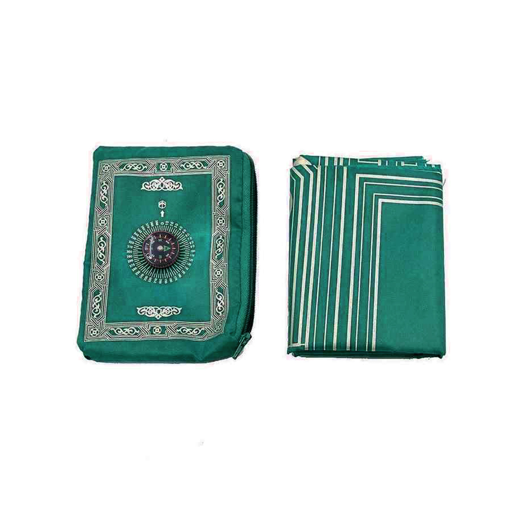 Portable Travel Prayer Mat with Compass 3