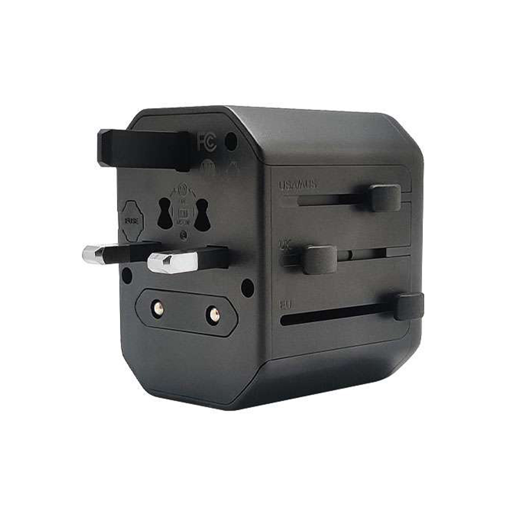 World Travel Adapter With 10.5W PD 2
