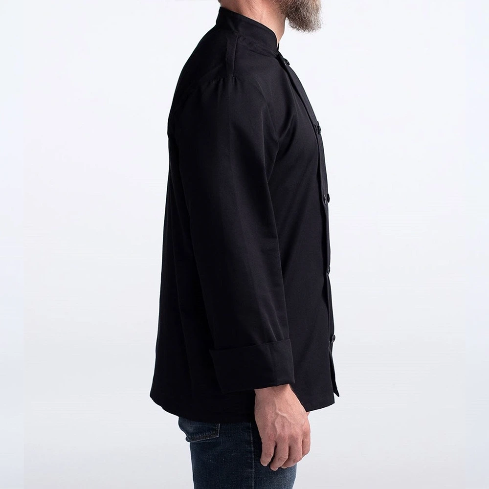 Black Chef Coat (Full Sleeves) 4