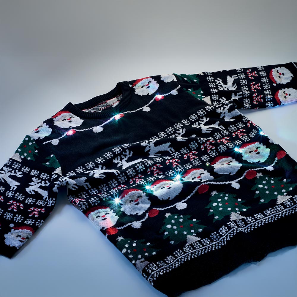 Christmas Sweater with LED Lights 7