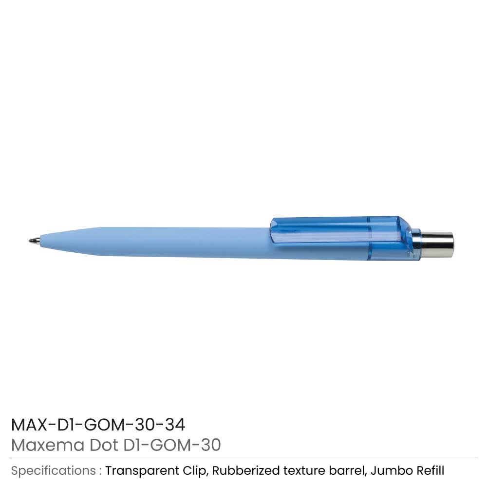 Dot Pens with Transparent Clip 3