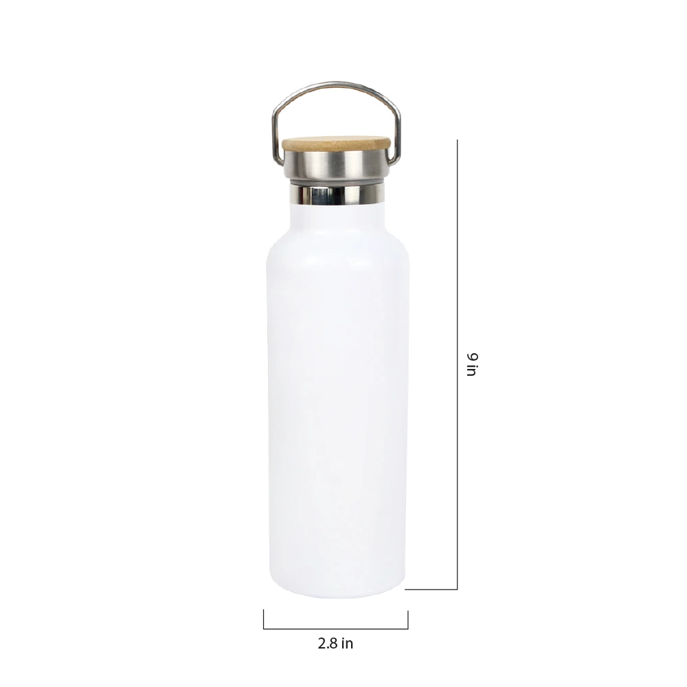 Stainless Steel Bamboo Lid Bottle (650 ml) 5