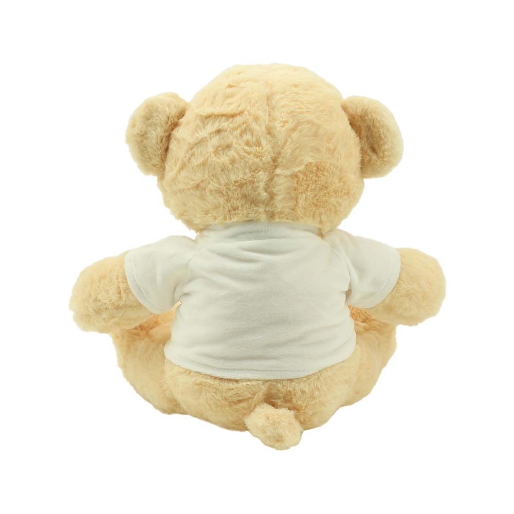 Promotional Teddy Bear Toys with Printable White Tshirt 9