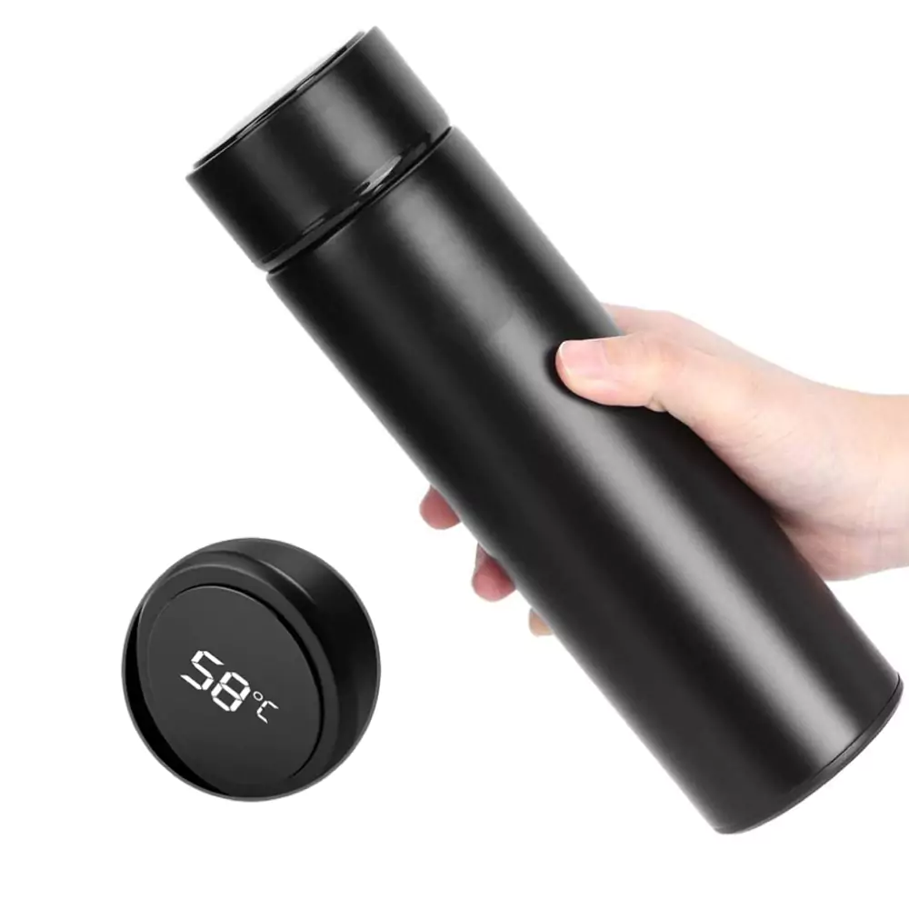 Double Wall Bottle with Temperature Display 500ml – Ramadan Gifts 4