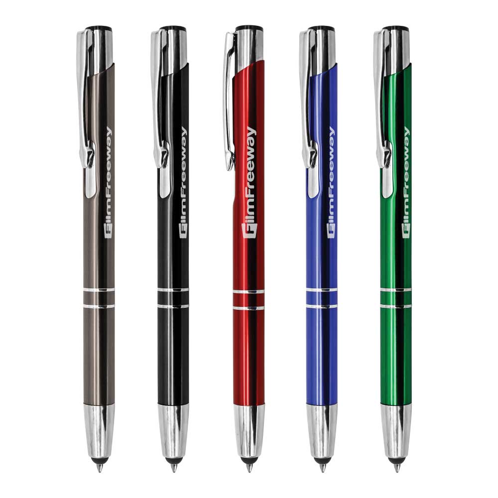 Aluminum Pens with Stylus 6