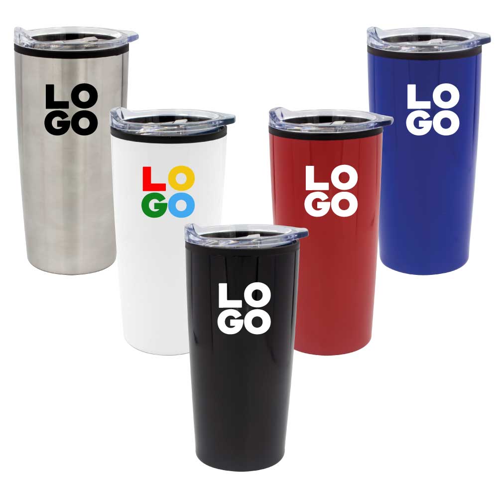 Double Wall Travel Mugs with Clear Lid 5