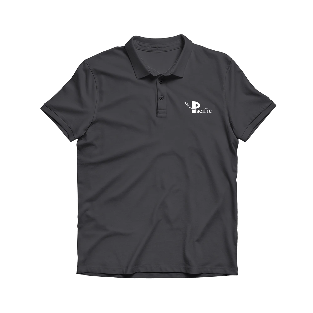 Apex Polo T-Shirt Solid Charcoal Grey 2