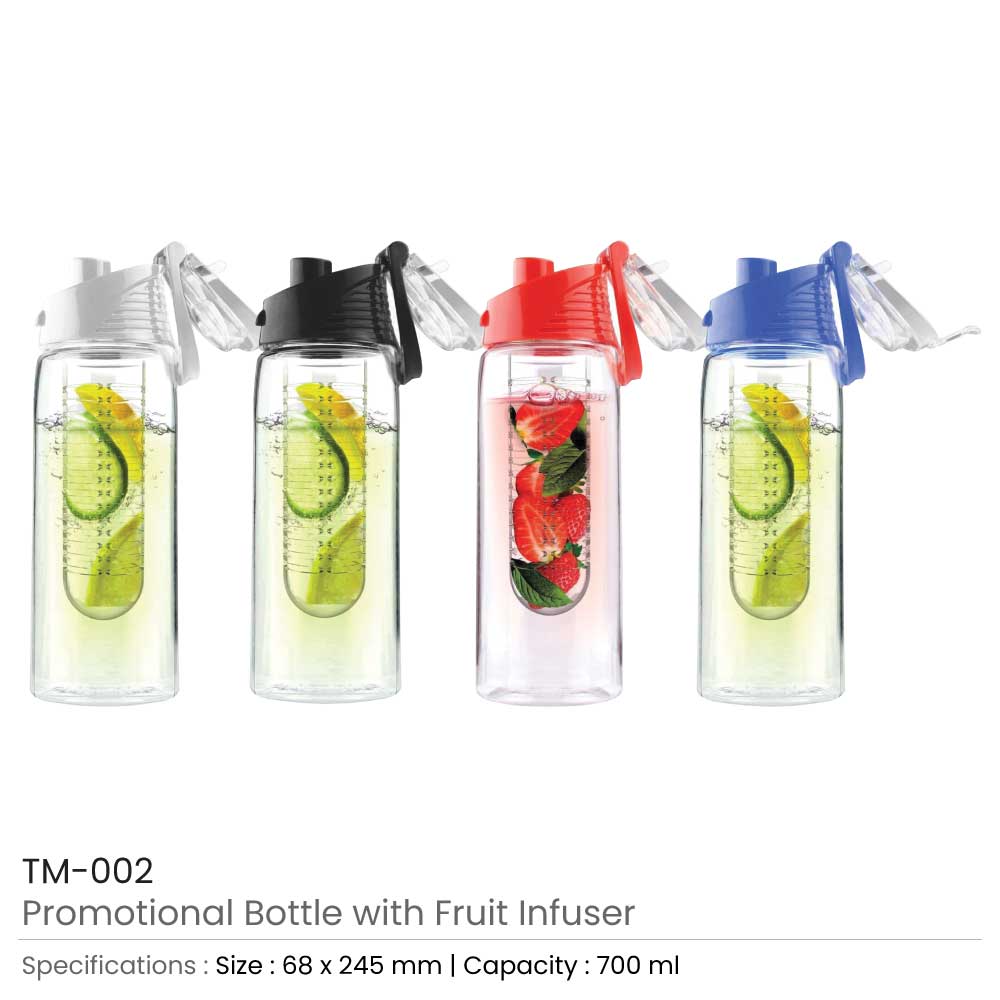 Water Bottle with Fruit Infuser 5
