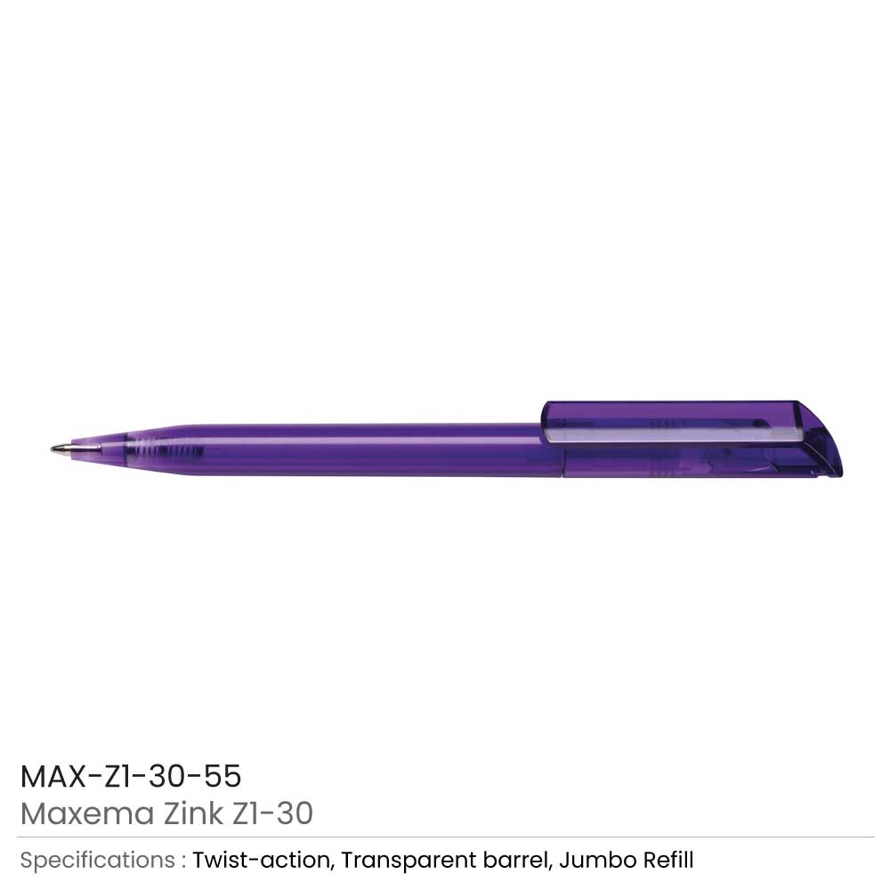 Maxema Zink Pens Transparent body 19