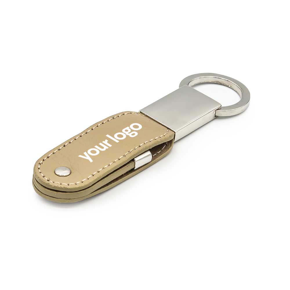Leather Keychain USB Flash Drives 24 3