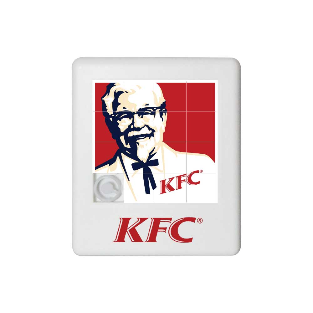 Puzzles in Plastic Material 15 slidable 3