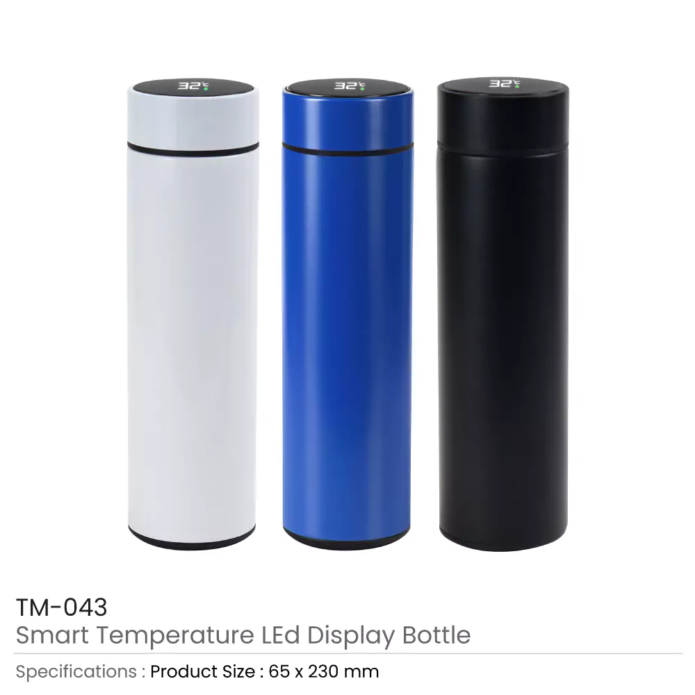 Double Wall Bottle with Temperature Display 500ml – Ramadan Gifts 10