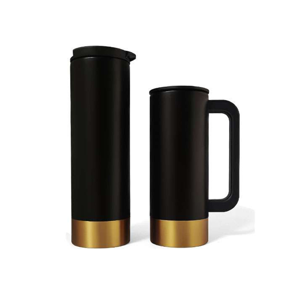 Combistar Lux Gift Set With 350ml Tumbler with handle & 500ml Flask with sipping 3