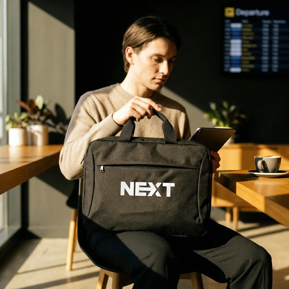 Laptop and Document Bags with Detachable Shoulder Strap 7