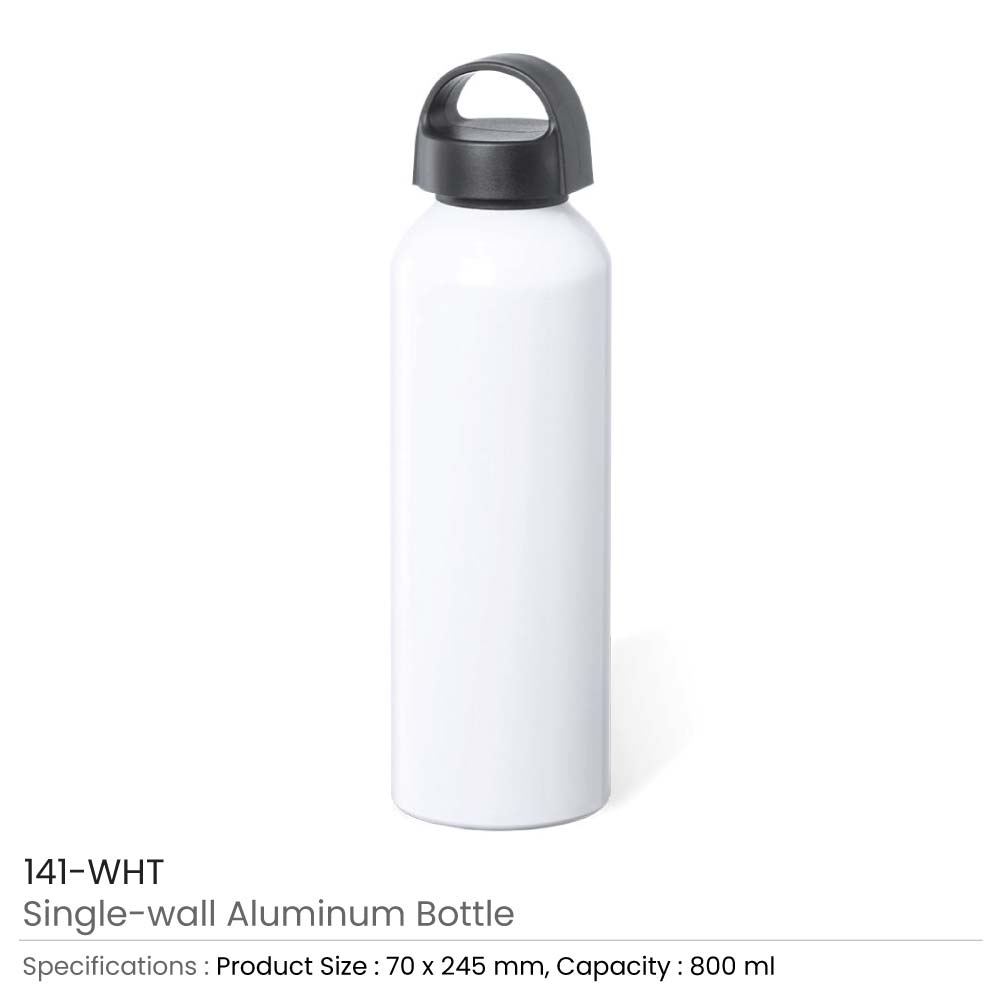 White Sublimation Bottles, Twist to Open, 800ml  2