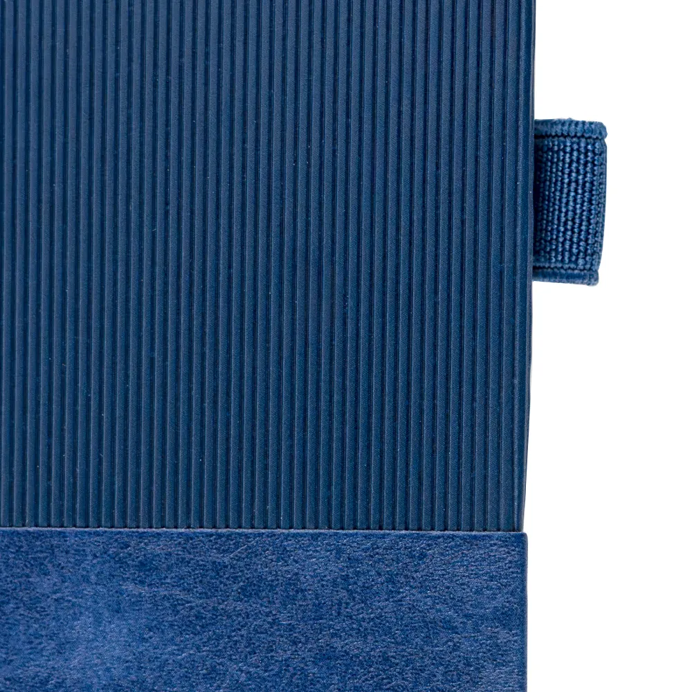 Hard Cover PU Notebooks in A5 Size with Metal Plate Bookmark 6
