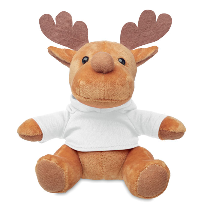 Plush reindeer with hoodie 7