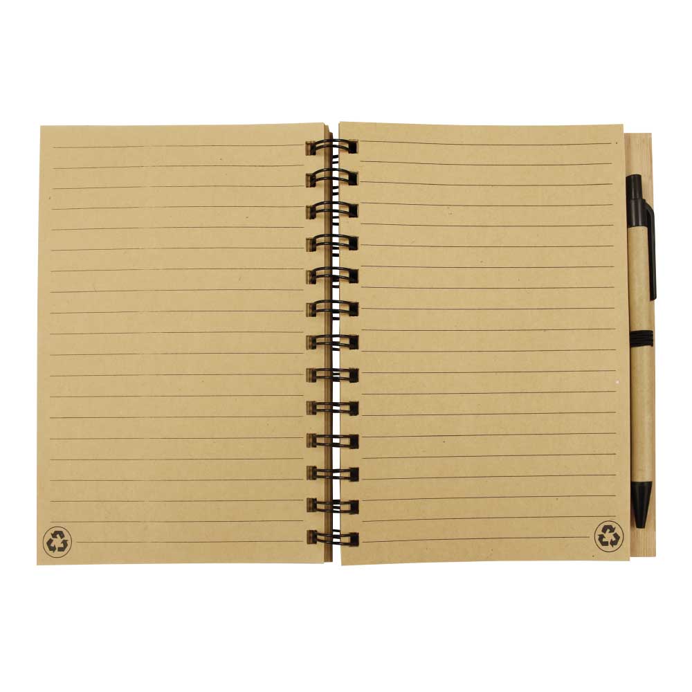 Bamboo Notebook with Pen 3