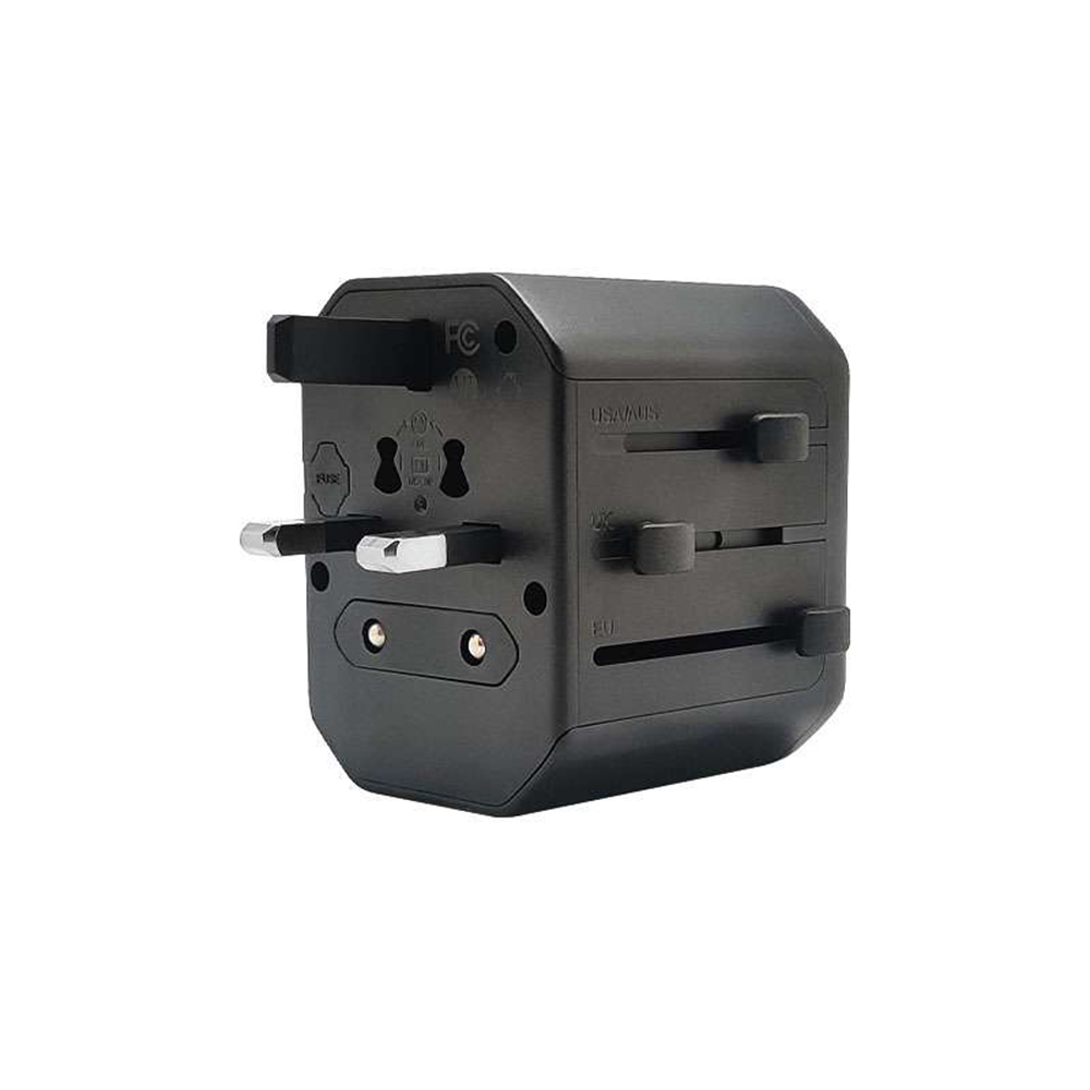 World Travel Adapter with 10.5W PD