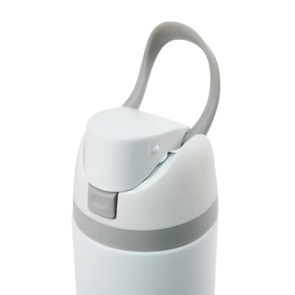 SS Bottles with Straw & Push Button Lid – Double-Wall Vacuum, 1Liter 6